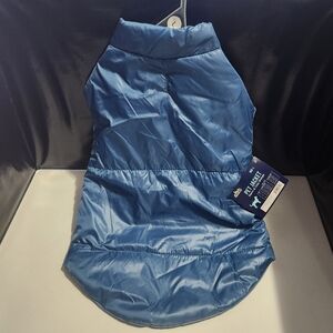 Blue Puffer Dog Jacket